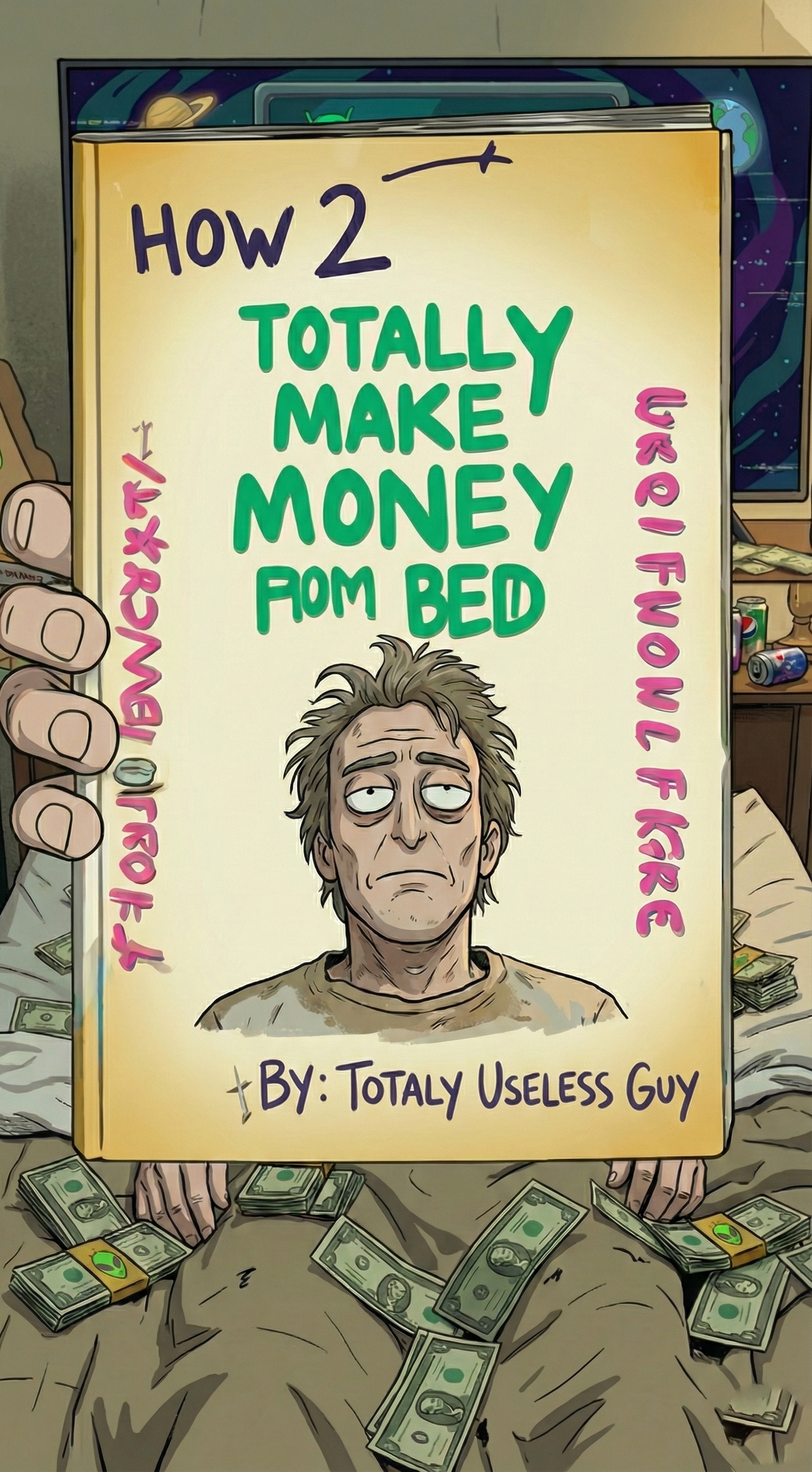 how to totally make money from bed
